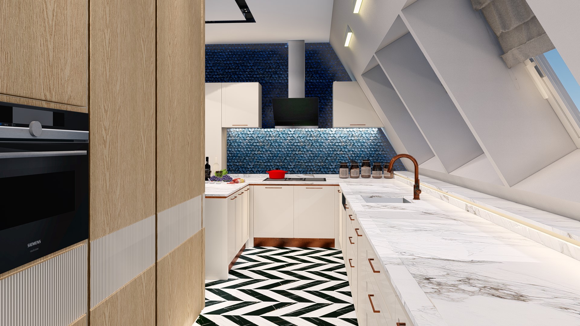 Render Konut Mutfak