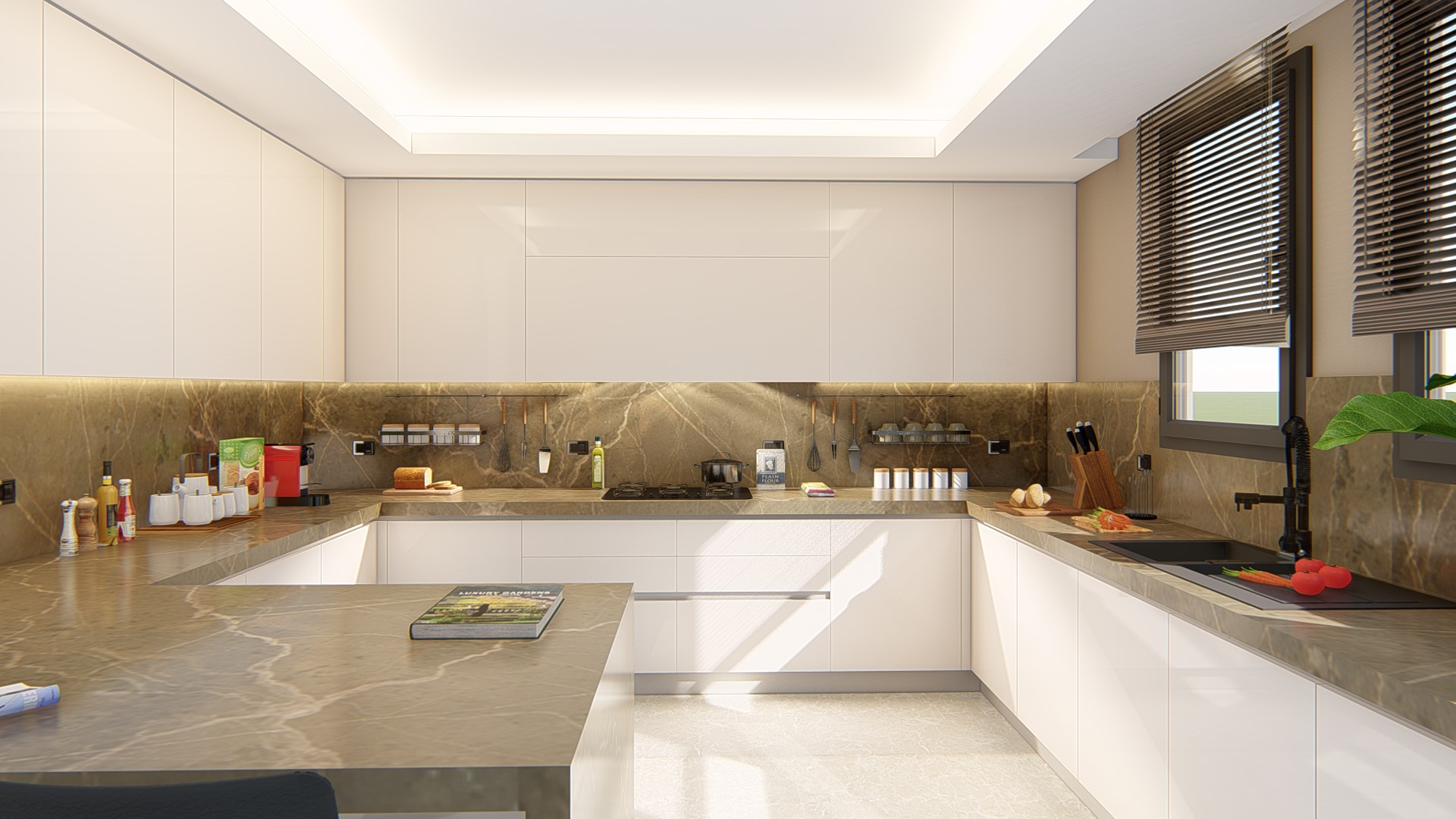 Render Konut Mutfak