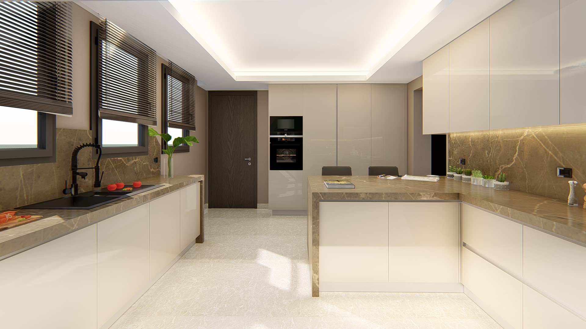 Render Konut Mutfak