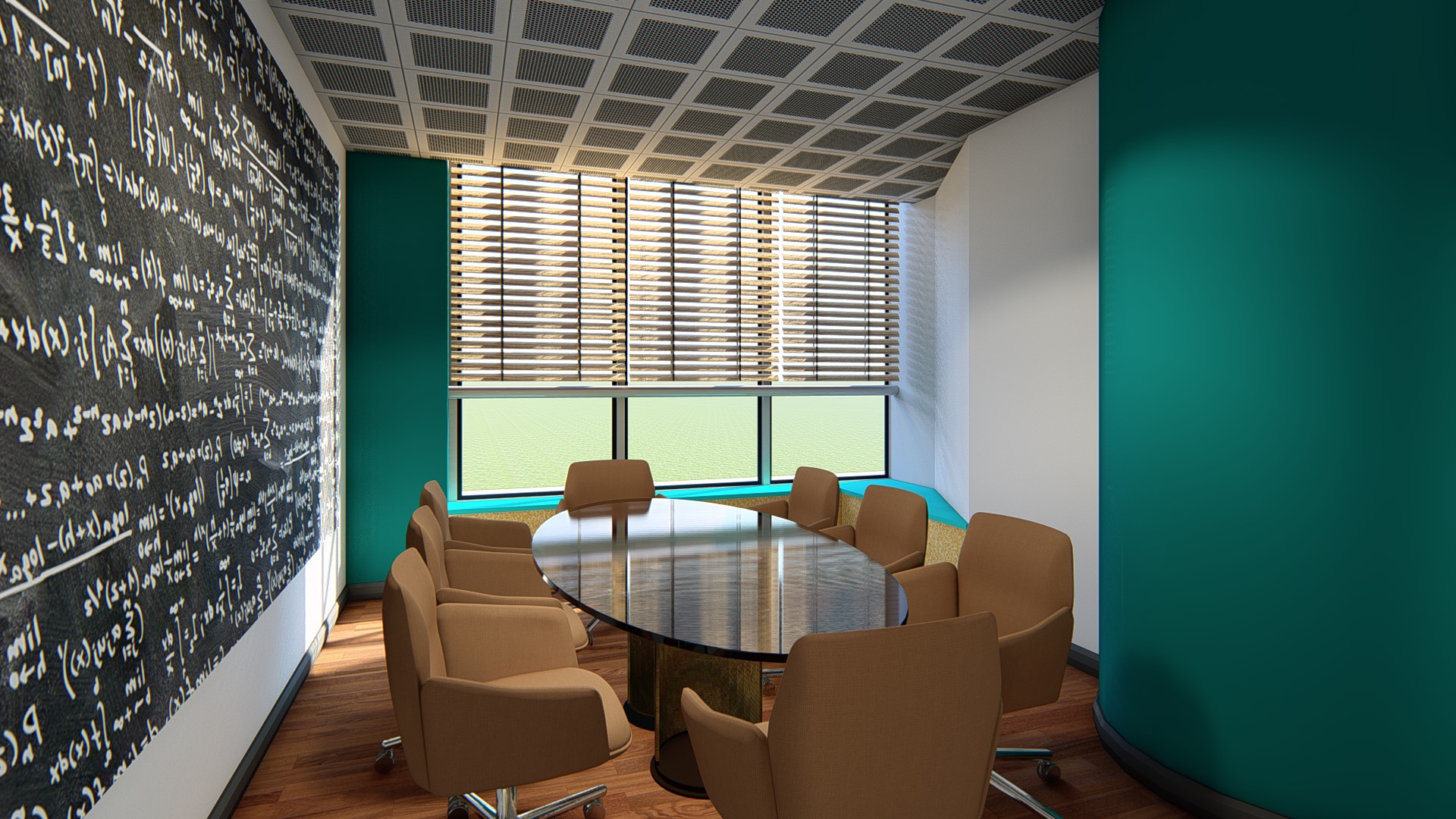 Render Ticari Açık Ofis
